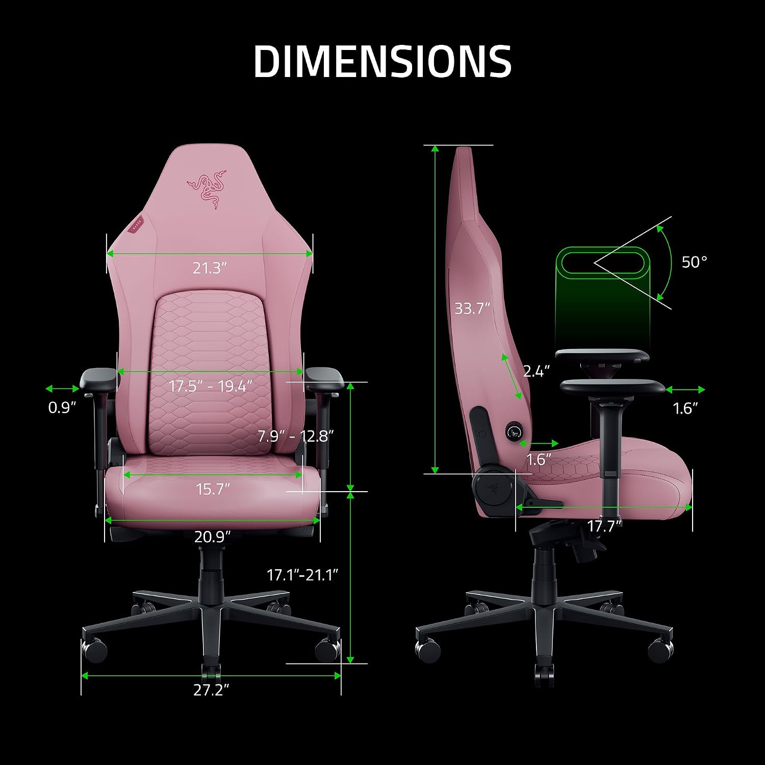 Razer Iskur V2 Newgen Gaming Chair (Razer Renewed)