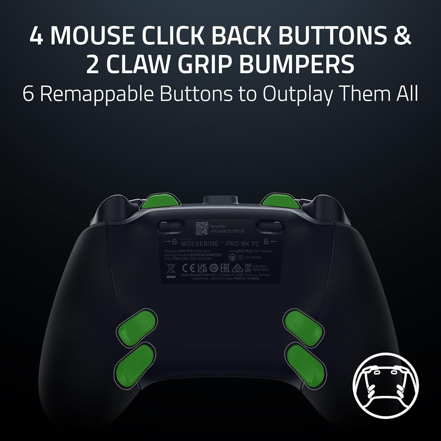 Razer Wolverine V3 Pro Wireless Gaming Controller (Razer Renewed)
