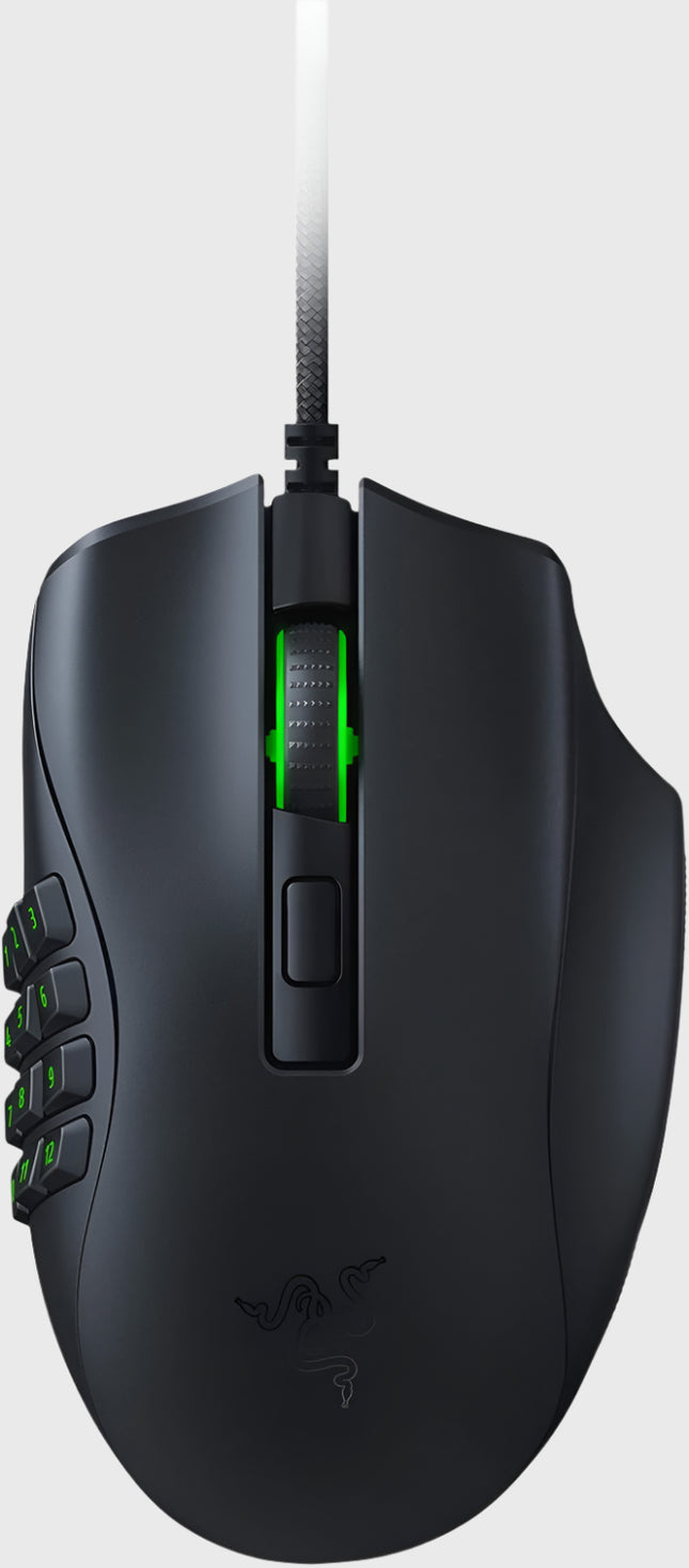 Razer Naga X - Wired MMO Gaming Mouse (Razer Renewed)