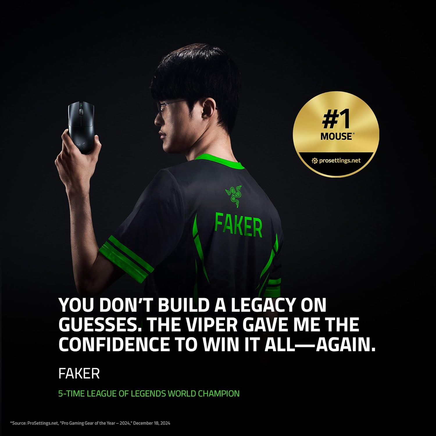 Razer Viper V3 Pro Wireless Gaming Mouse (Razer Renewed)