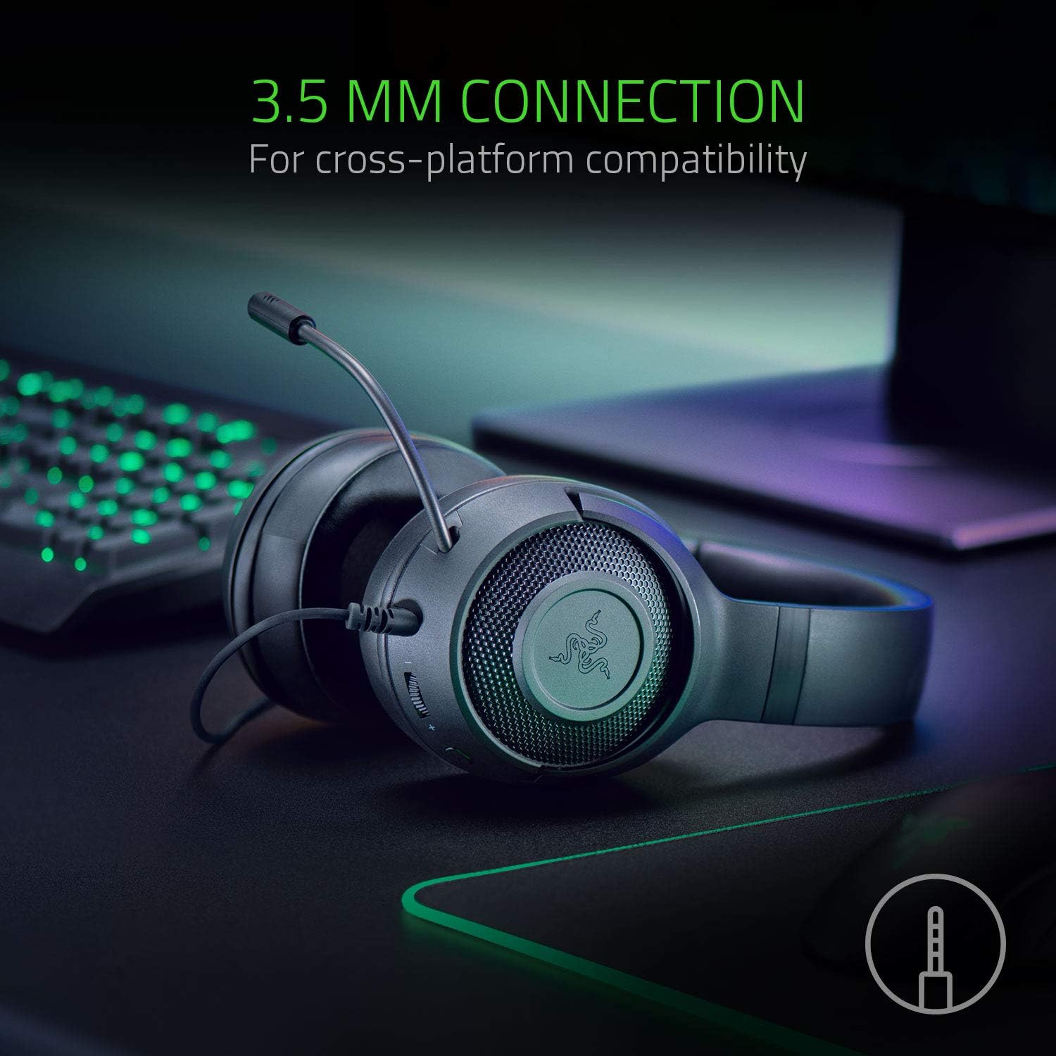 Kraken X Gaming Headset - Black (RENEWED)