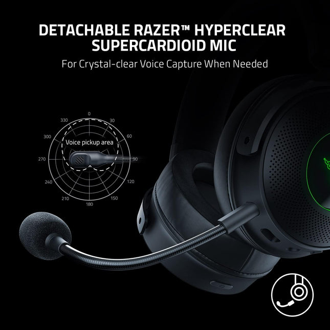 Razer Kraken V3 Pro - Wireless Gaming Headset (Razer Renewed)