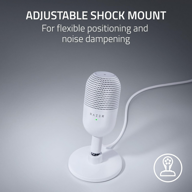 Razer Seiren V3 Mini White - USB Microphone (Razer Renewed)
