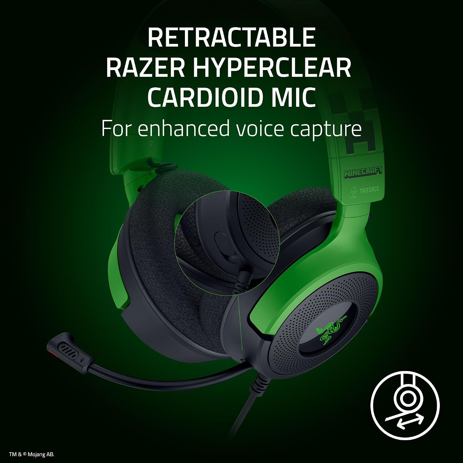 Kraken V4 X Headset - Minecraft (Razer Renewed)