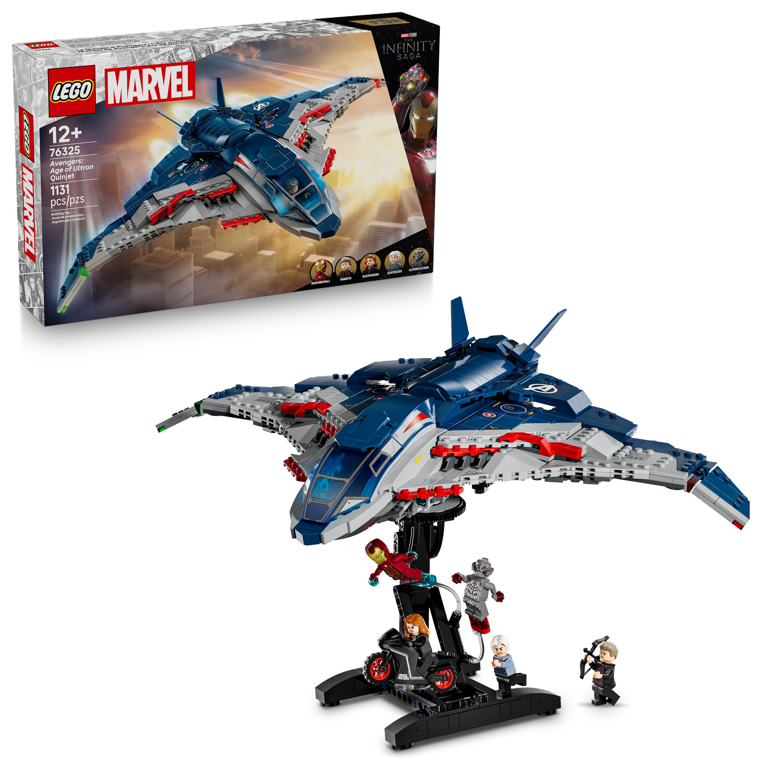 LEGO Marvel - Avengers: Age of Ultron Quinjet 76325