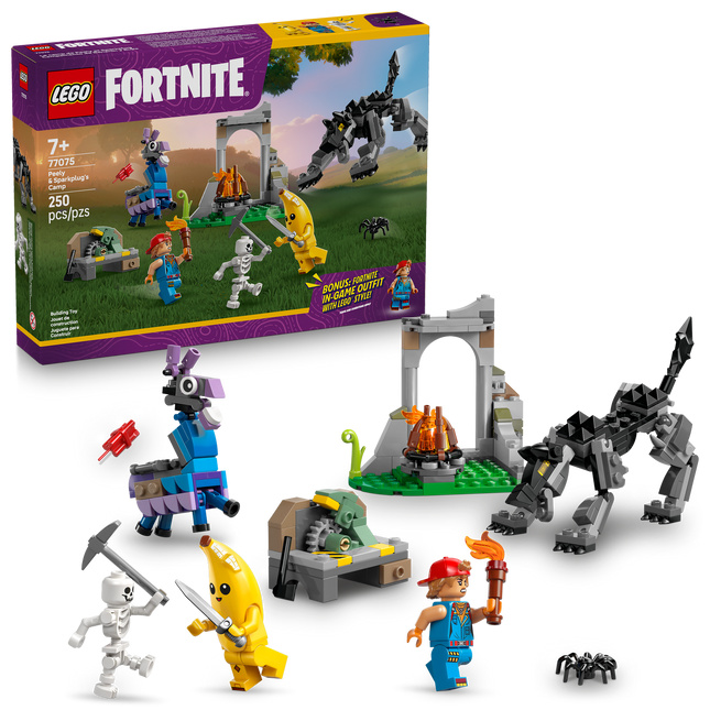 LEGO Fortnite - Peely & Sparkplug's Camp 77075