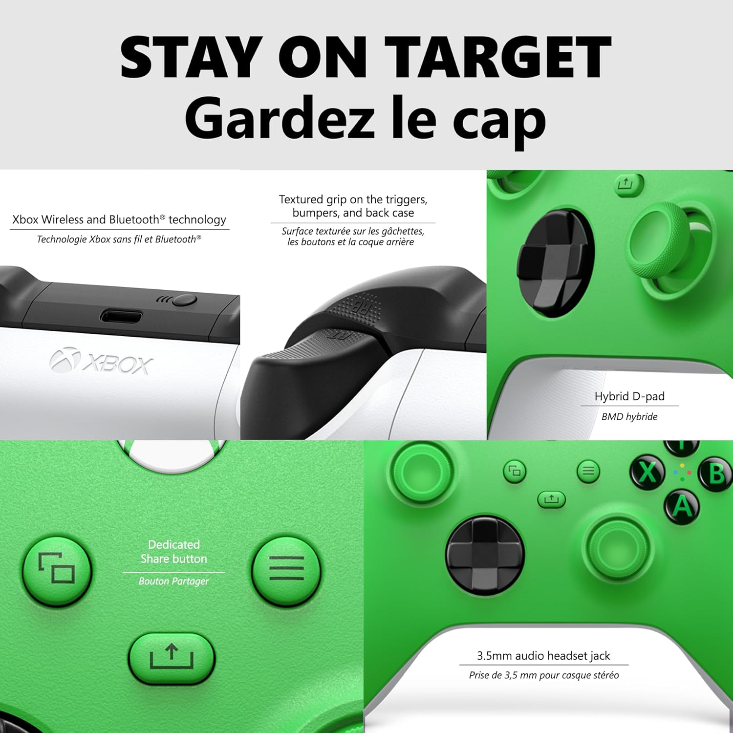 XBOX Series X Wireless Controller Velocity Green