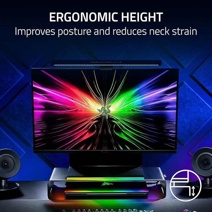 Razer Monitor Stand Chroma Aluminum with 4-Port USB-C Hub (Brand New Sealed)