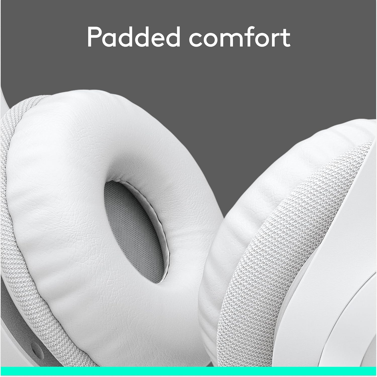 Logitech -  H390 USB Computer Headset - Off White