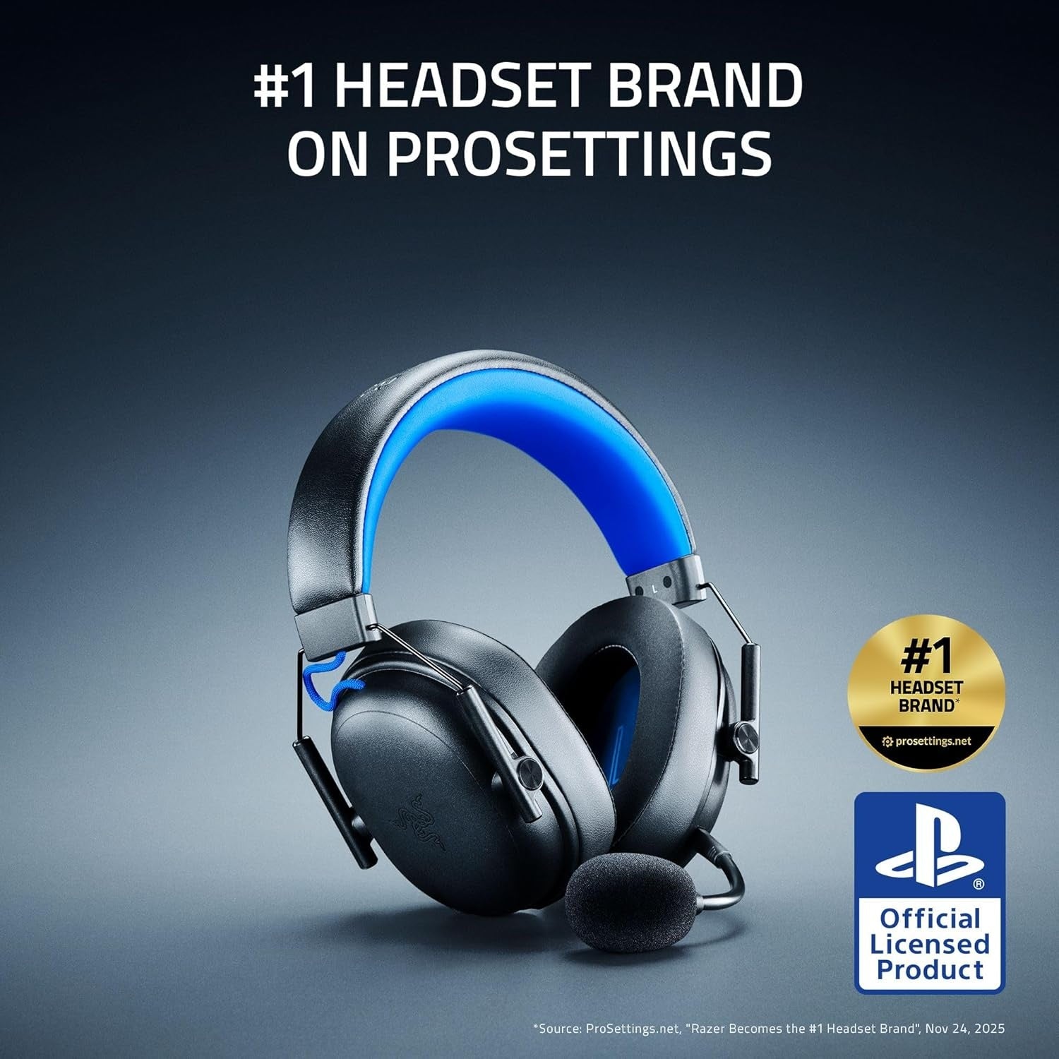 Razer BlackShark V3 X HyperSpeed Wireless Headset PS5 (Razer Renewed)