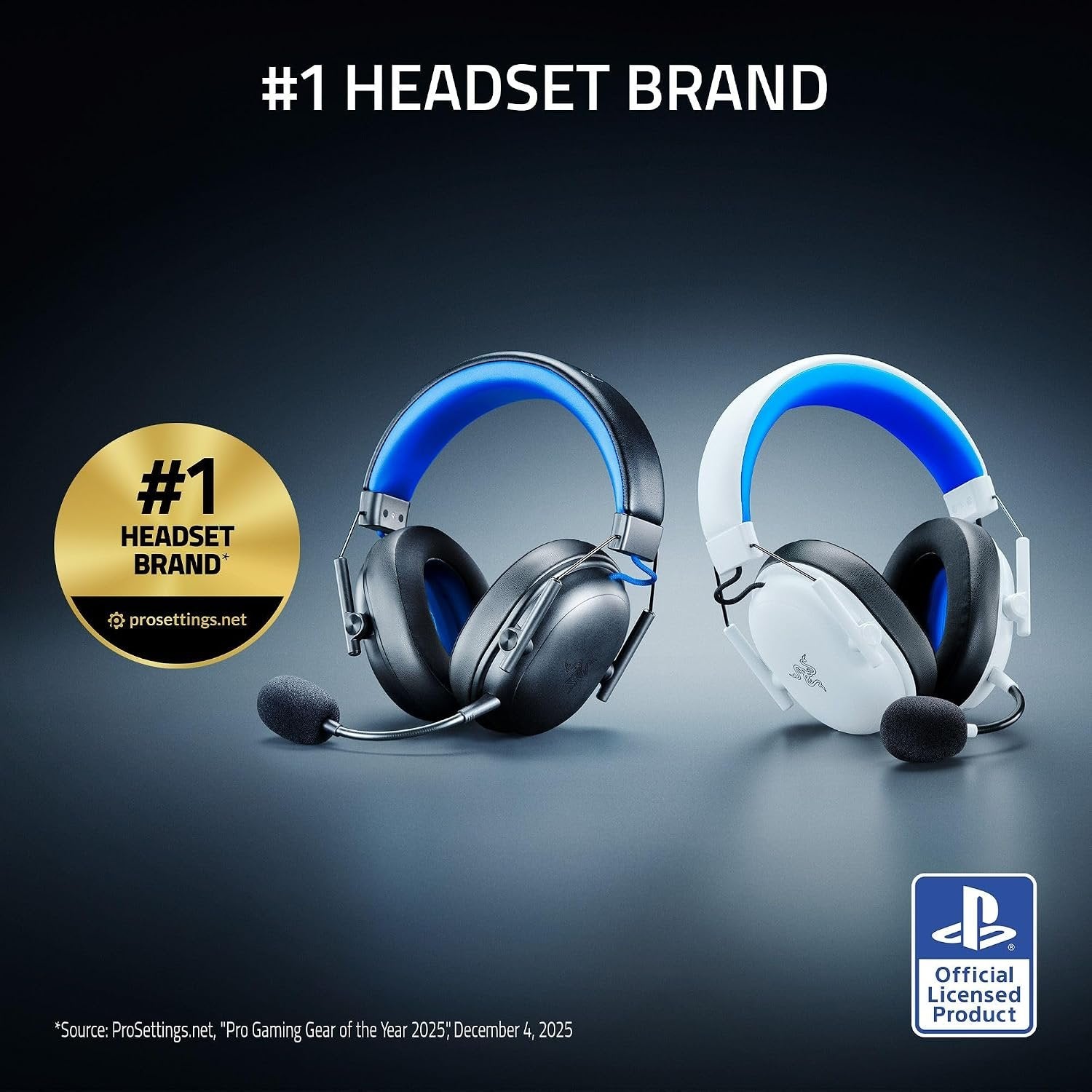 Razer BlackShark V3 X HyperSpeed Wireless Headset PS5 White Edition (Brand New)