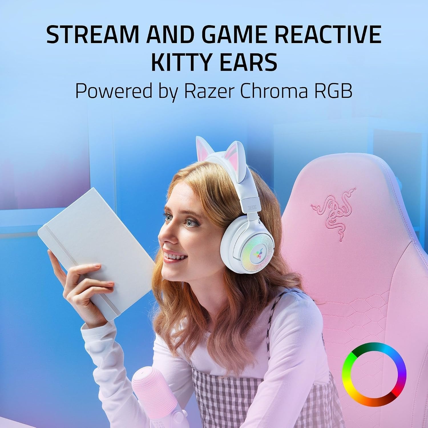 Razer Kraken Kitty V3 Pro White (Brand New)