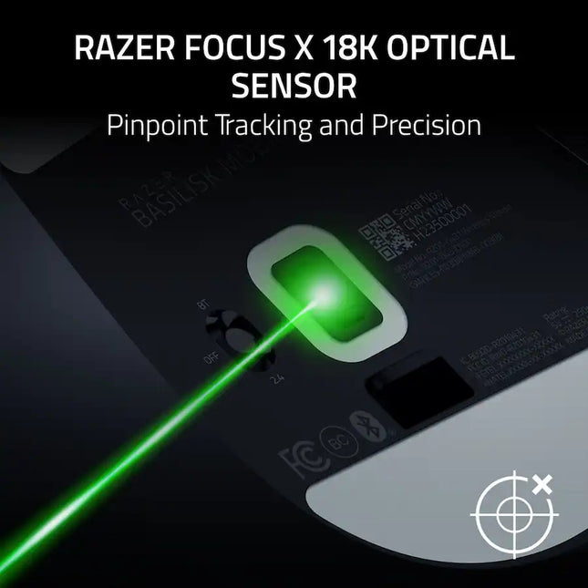Razer Basilisk- Wireless Mobile Gaming Mouse (Razer Renewed)