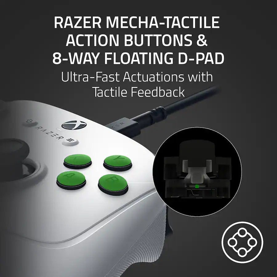 Razer Wolverine V3 Tournament Edition White (Brand New)