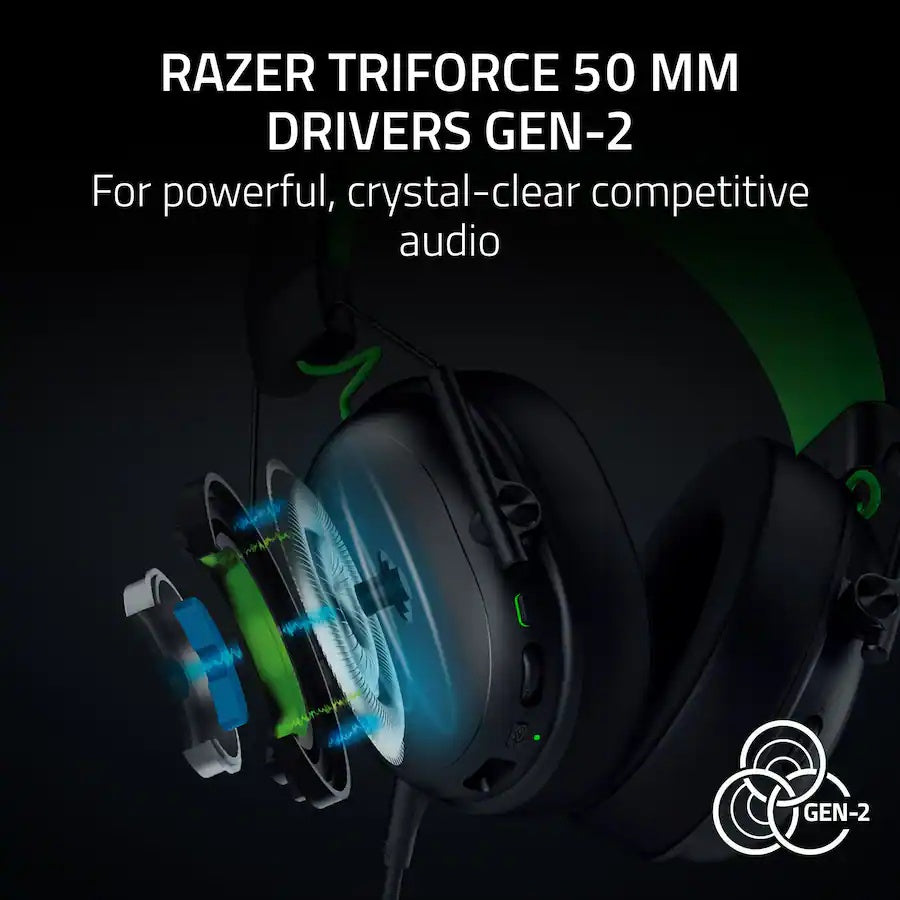 Razer BlackShark V3 X HyperSpeed Wireless Headset XBOX (Razer Renewed)