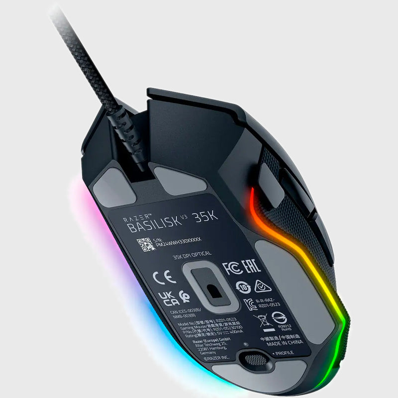 Razer Basilisk V3 35KDPI Gaming Mouse with HyperScroll Tilt Wheel (Razer Renewed)