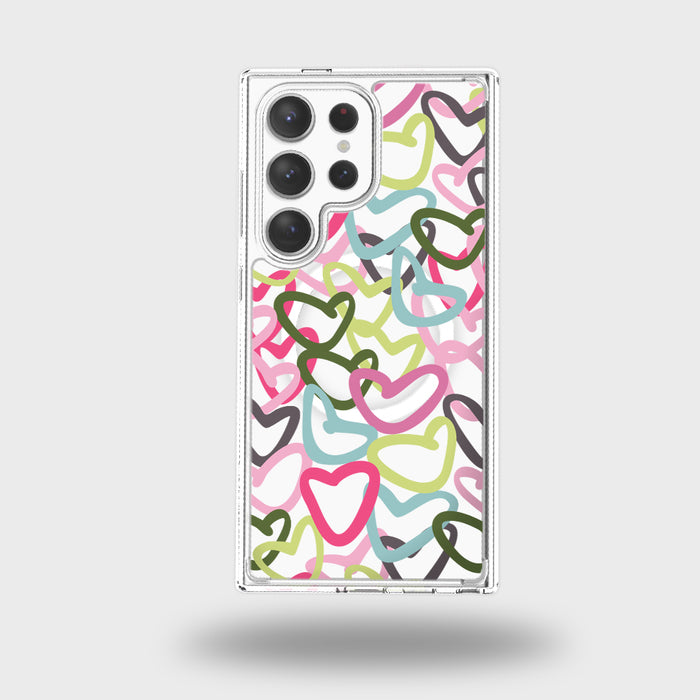 Clear Design Case - Graffiti