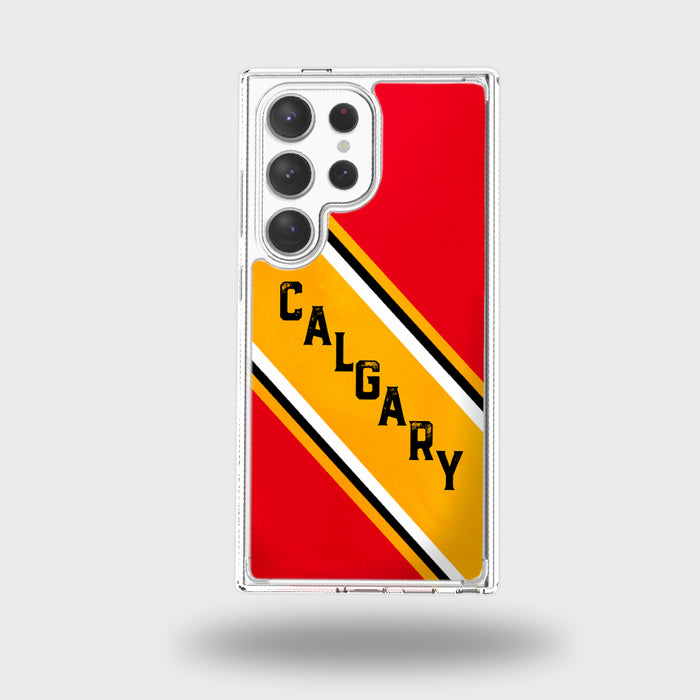 Canadian City Theme Clear Phone Case - Calgary