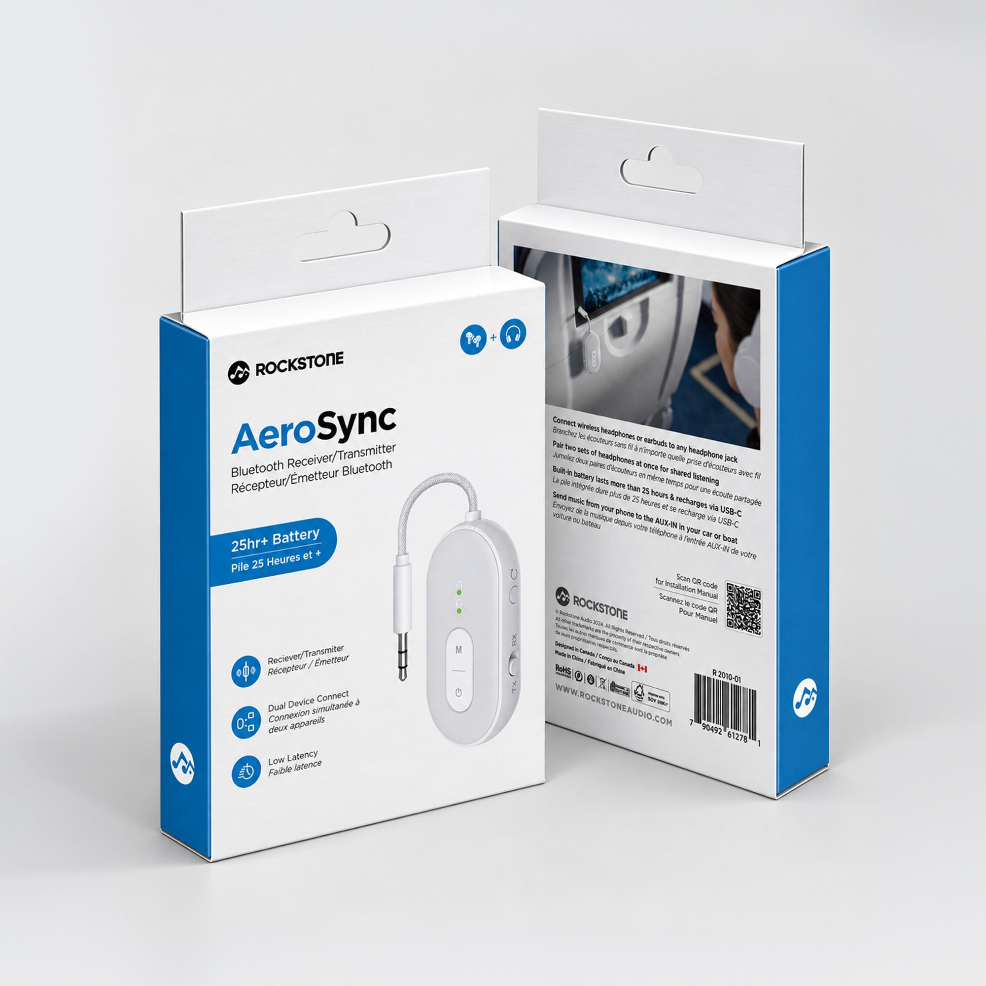 Rockstone AeroSync Bluetooth Transmitter Receiver