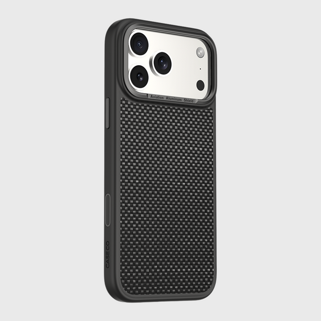Aramid Fiber Weave Pattern - iPhone 17 Pro Max