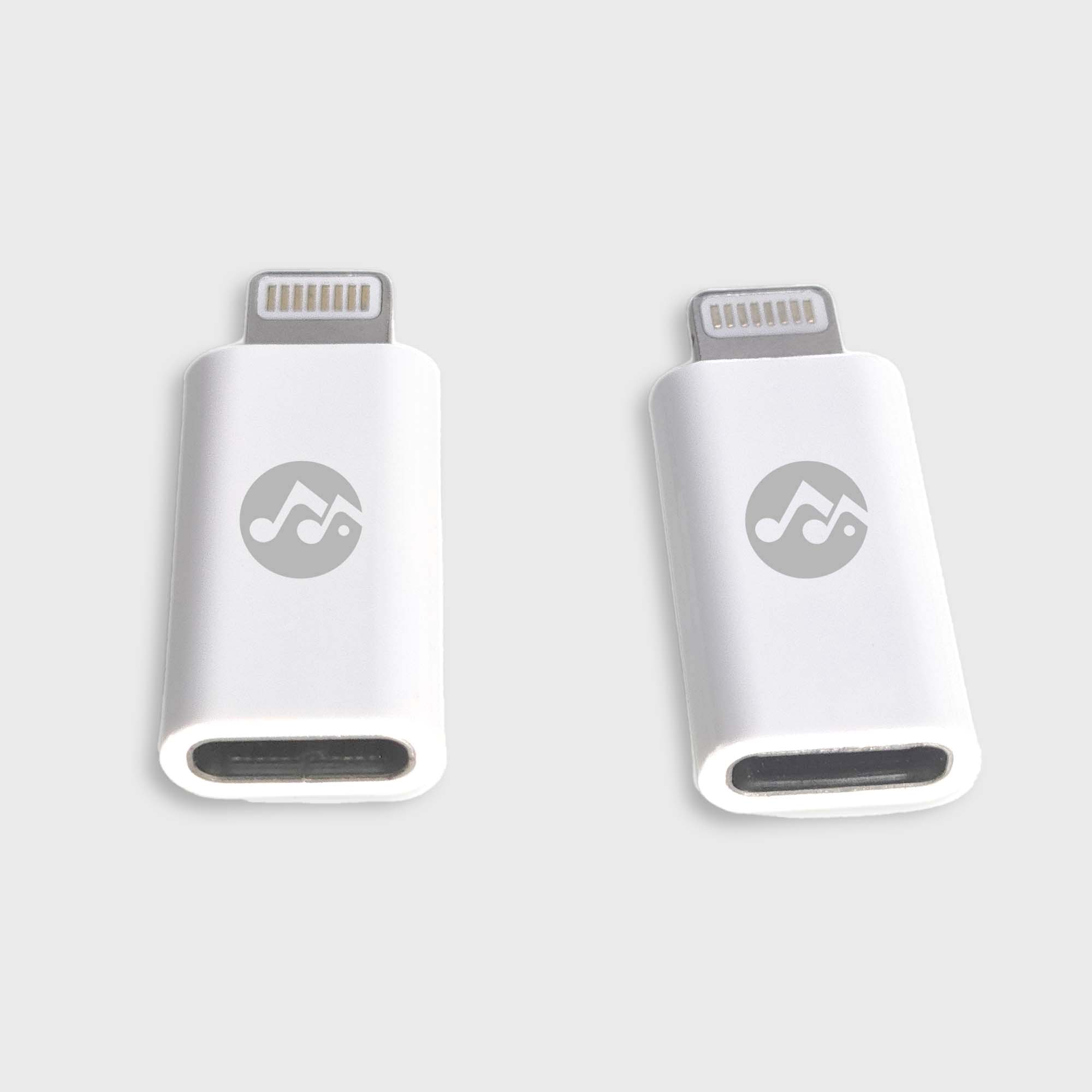 Rockstone USB C to Lightning Adapter (Dual Pack)