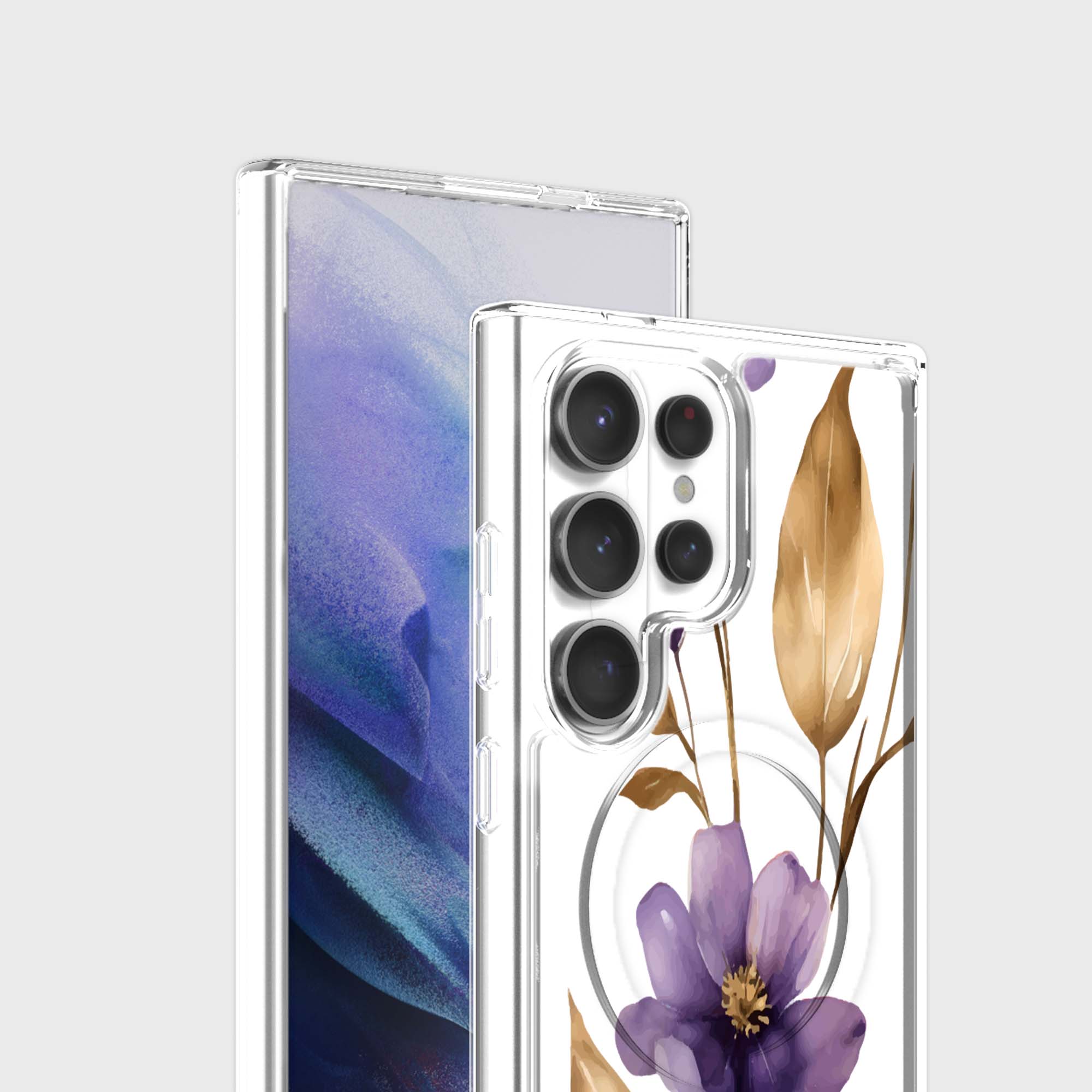 Purple Wildflower - Samsung S26 Ultra
