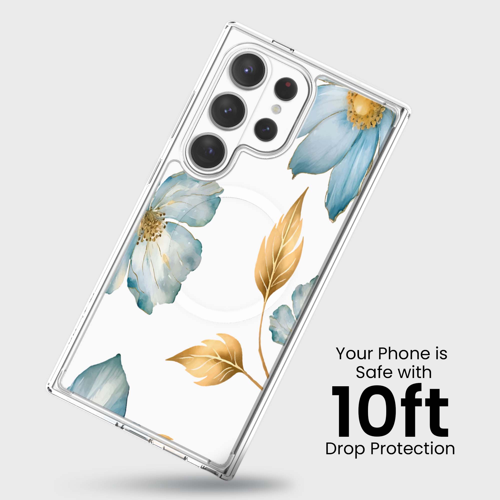 Blue Wildflower - Samsung S26 Ultra