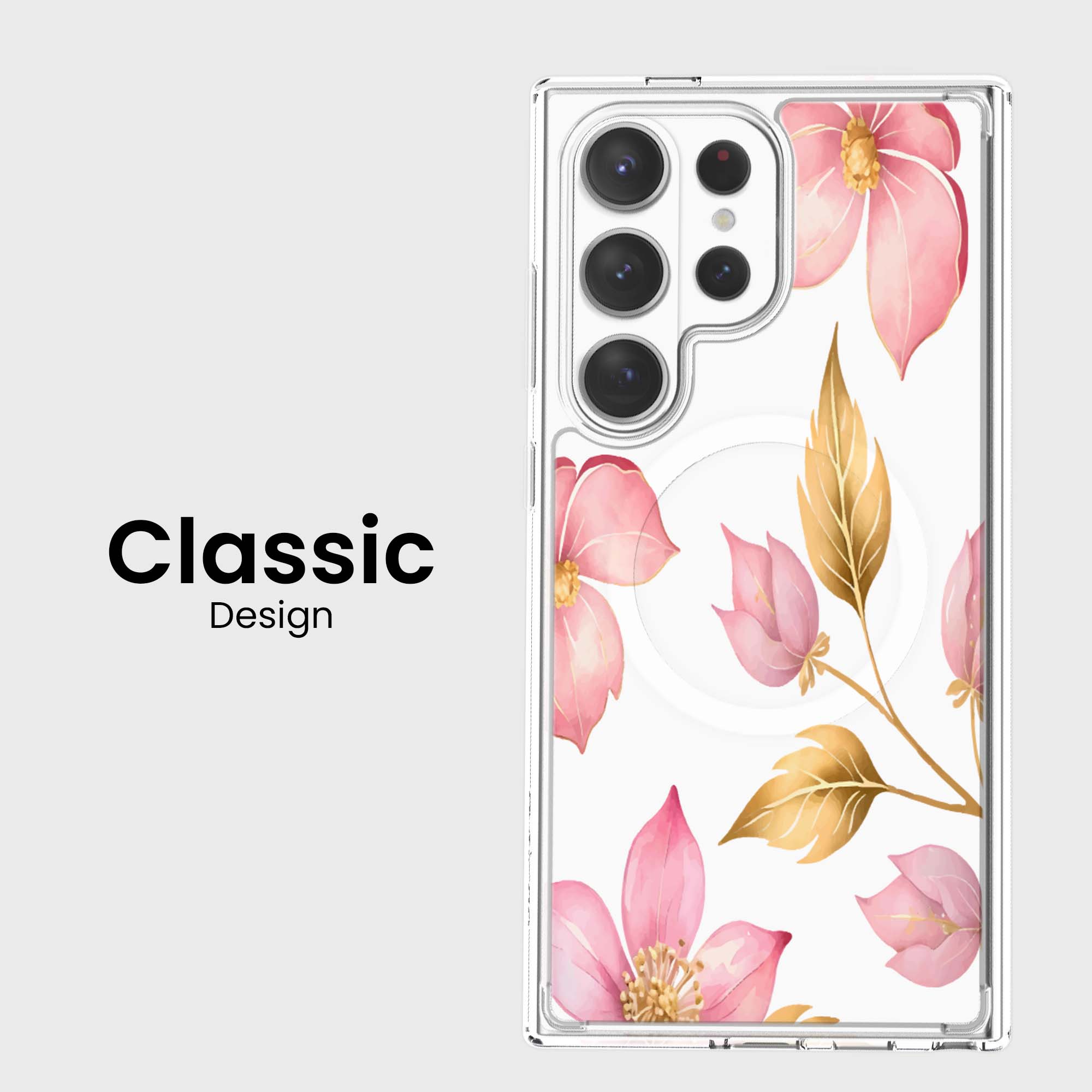 Pink Wildflower - Samsung S26 Ultra