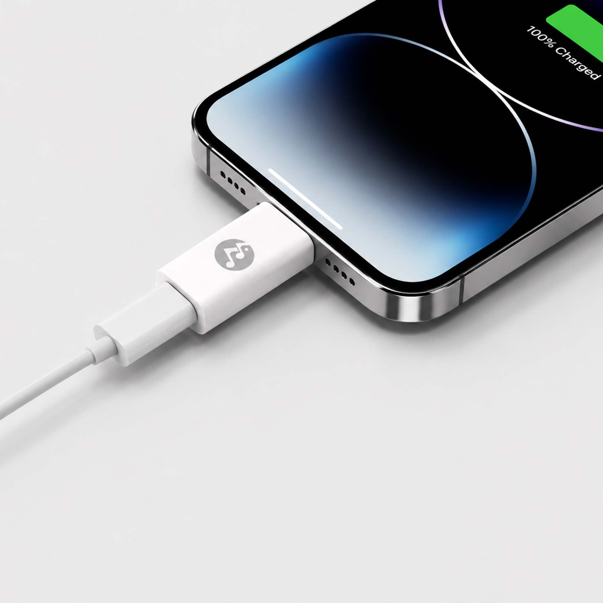 Rockstone USB C to Lightning Adapter (Dual Pack)
