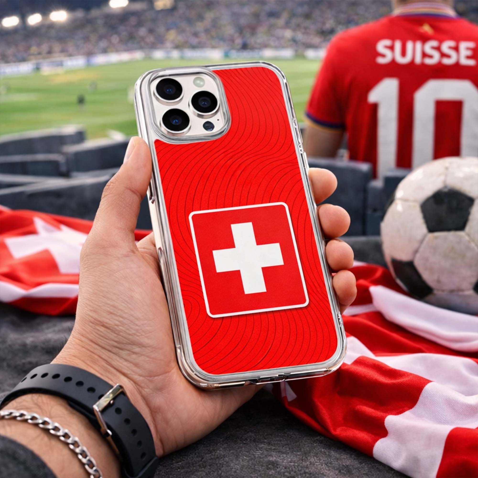 iPhone 16 Pro Max Switzerland Edition Phone Case