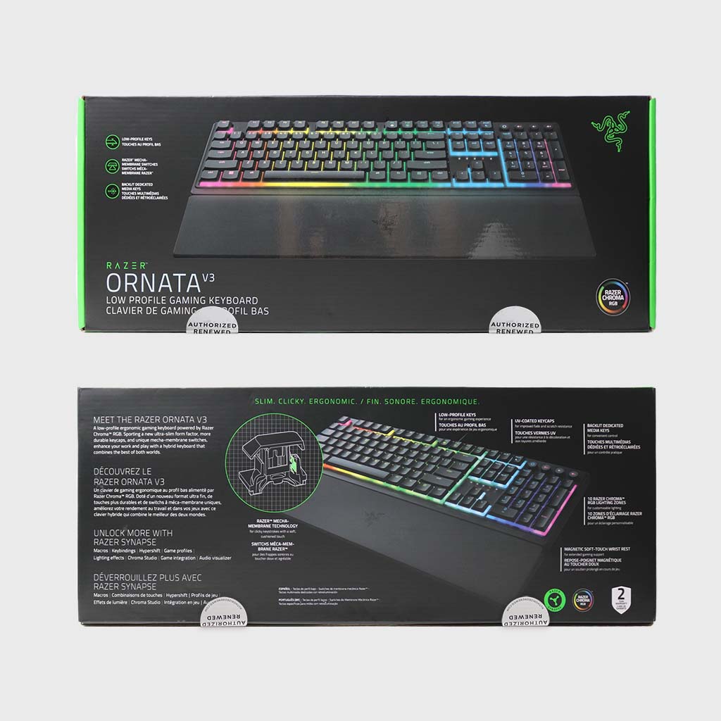 Razer Ornata V3 Gaming Keyboard (Razer Renewed)