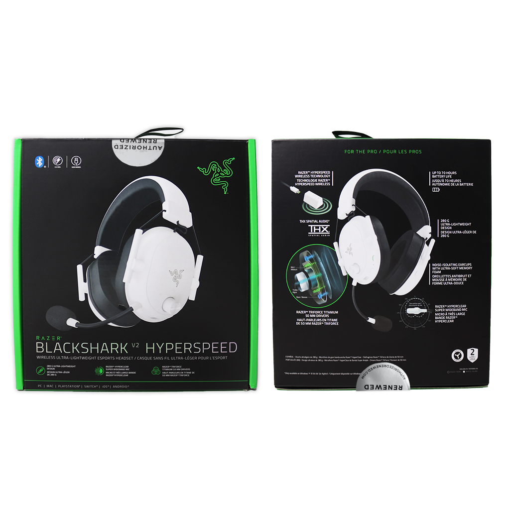 Razer BlackShark V2 HyperSpeed (Razer Renewed)