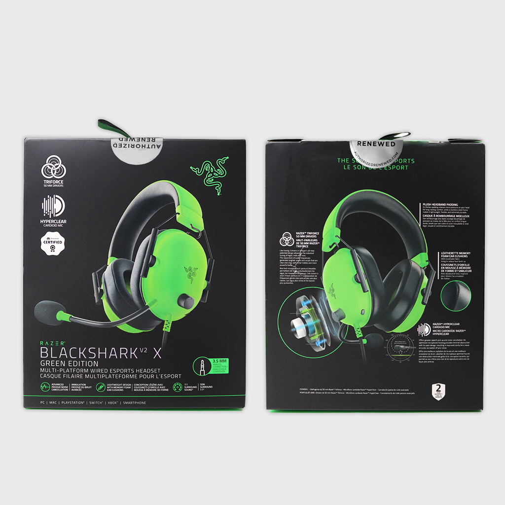 Razer BlackShark V2 X for PS (Razer Renewed)