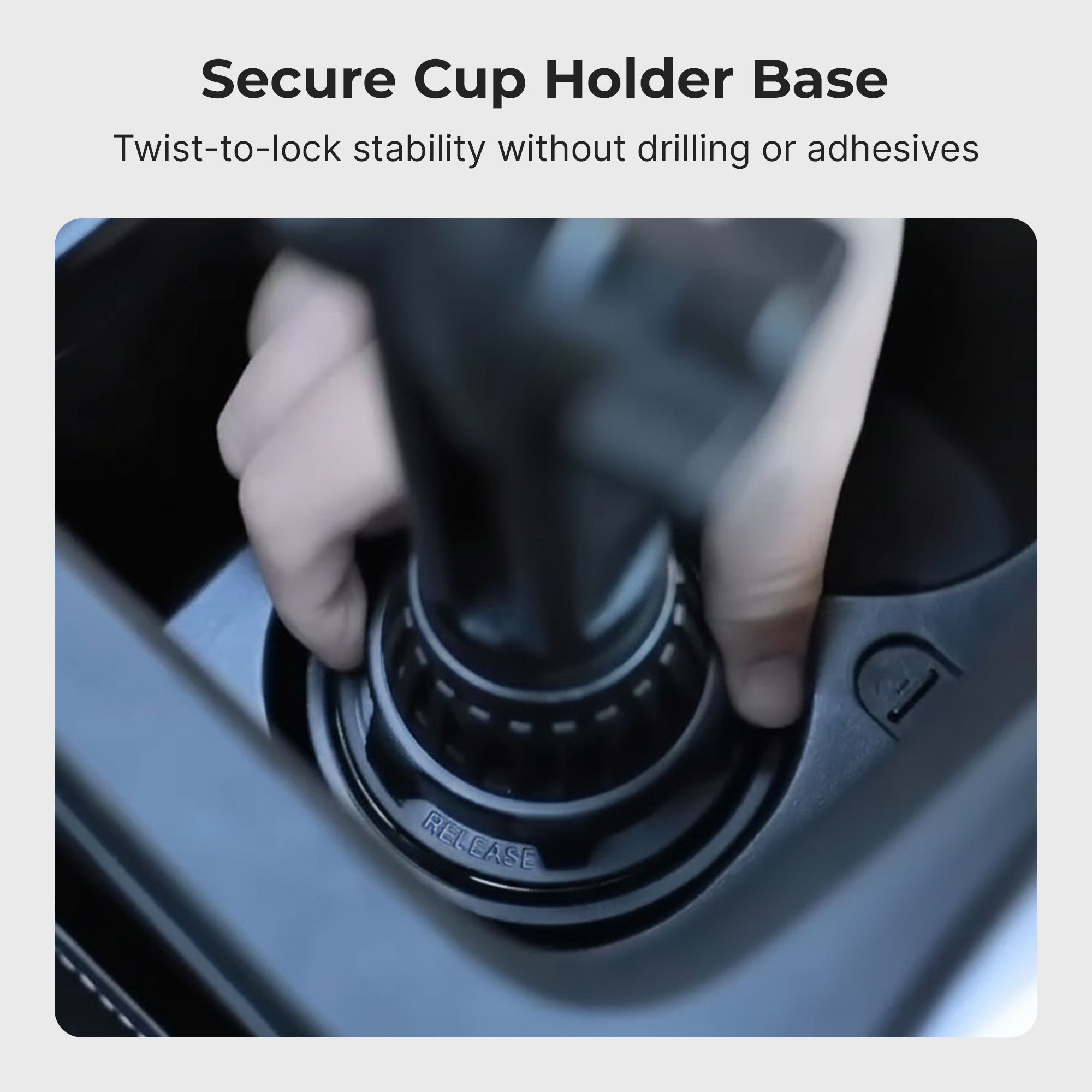 Auto Scan Fast Wireless Cup Holder Phone Mount Charger - Auto Grip