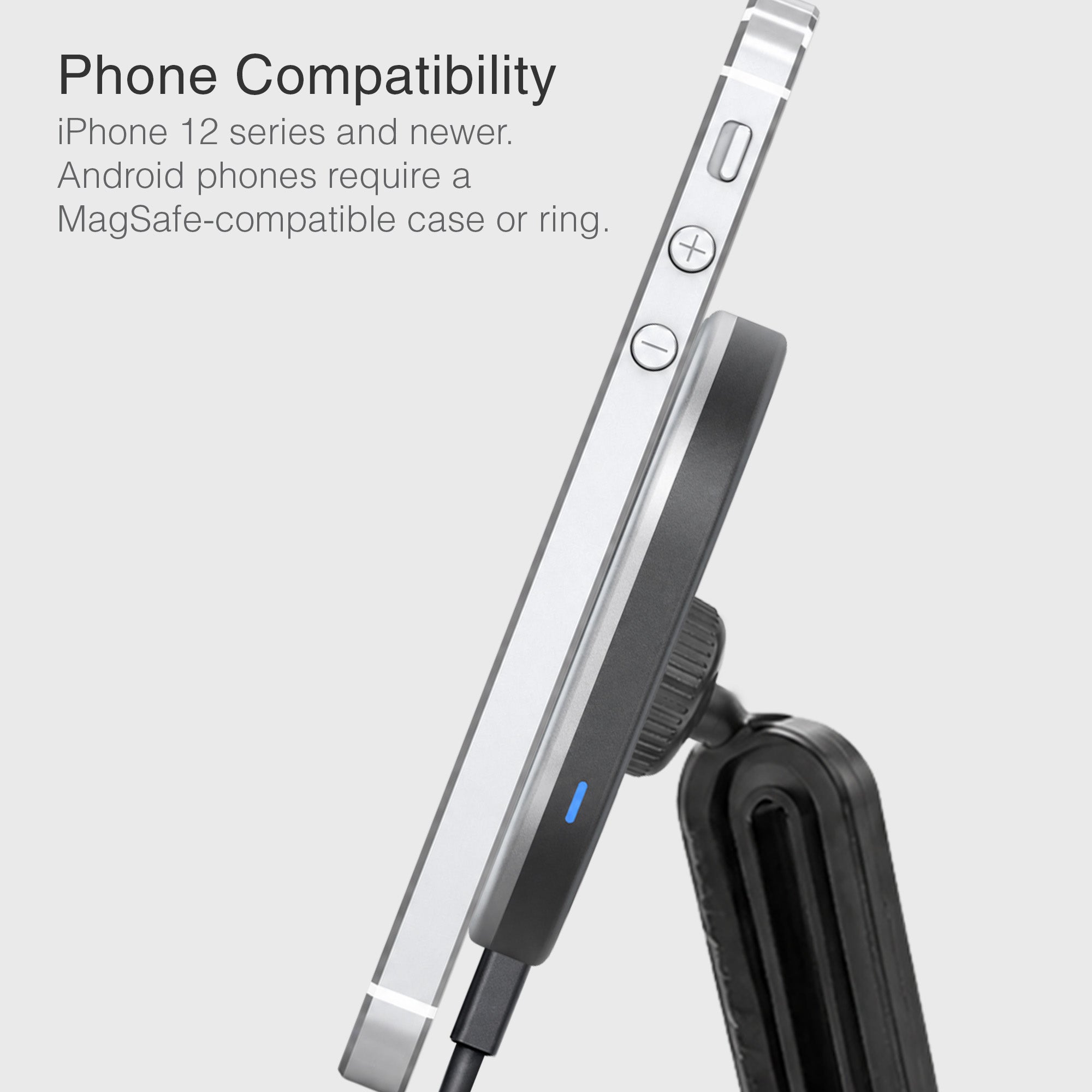 Mighty Mount MagSafe Wireless Charging Cup Holder Phone Mount