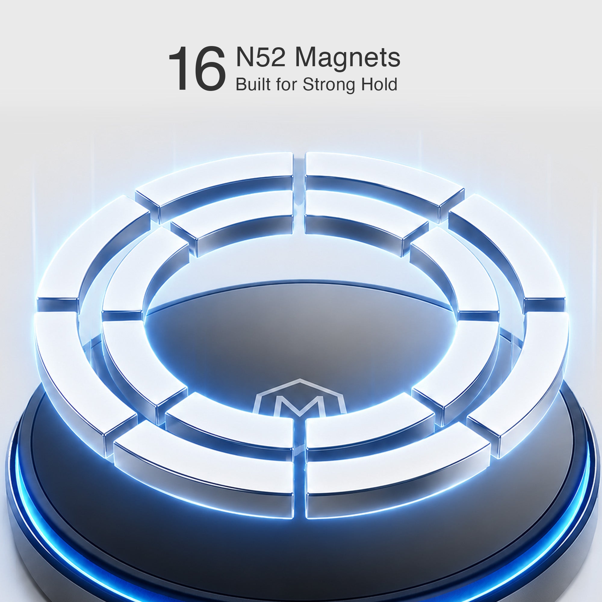 Mighty Mount MagSwitch Qi2 Wireless Charger Cup Holder Mount