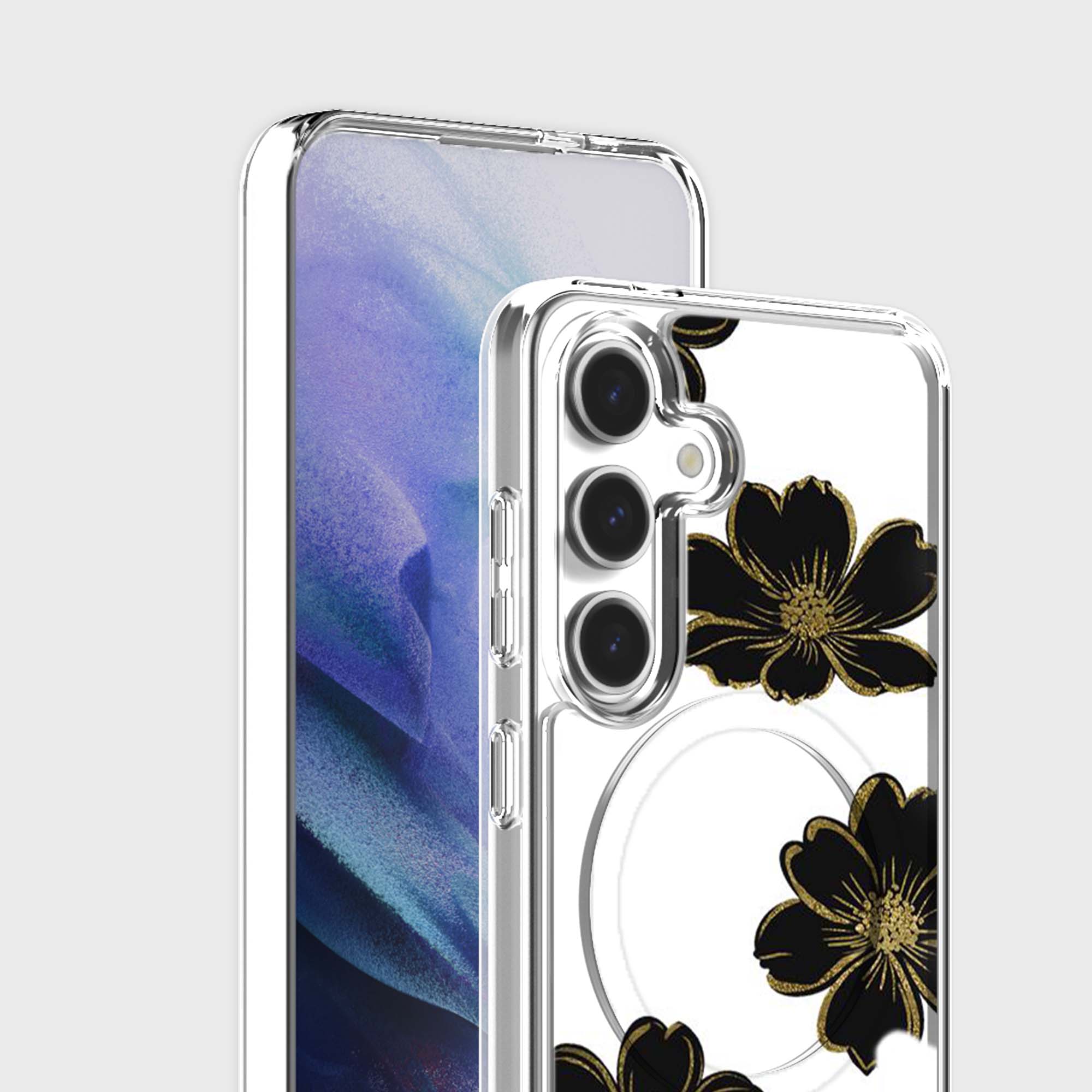 Black Flower - Samsung S26