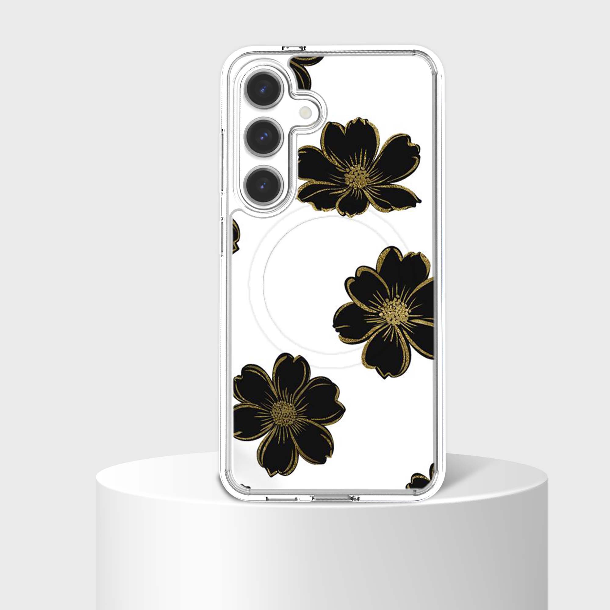 Black Flower - Samsung S26