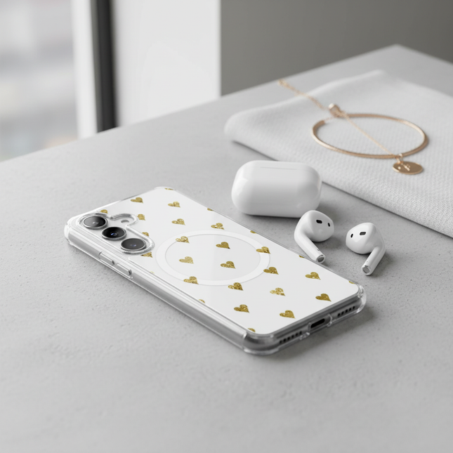 Gold Heart - Samsung S25