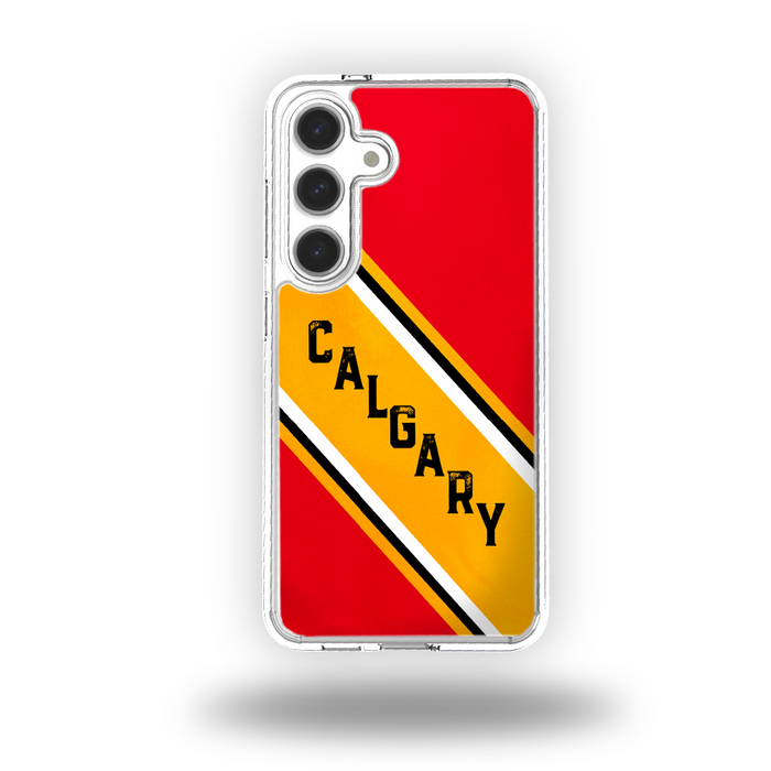 Canadian City Theme Clear Phone Case - Calgary
