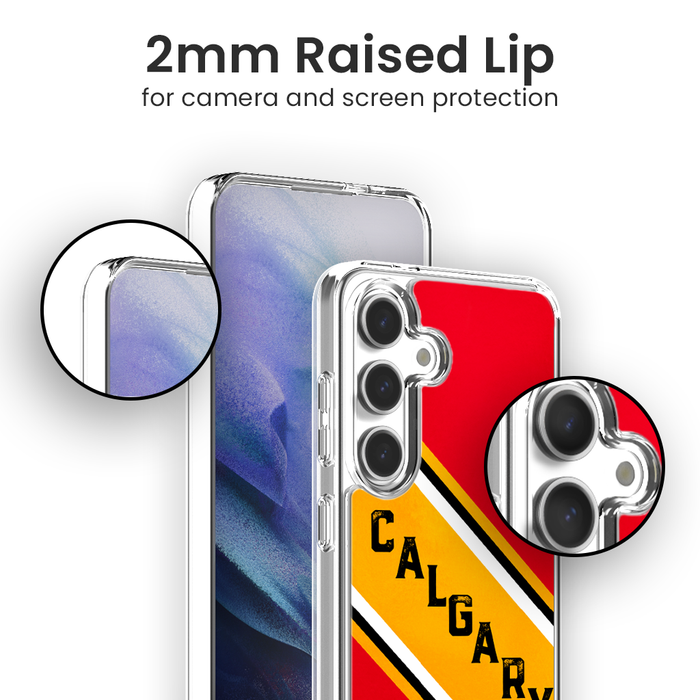 Canadian City Theme Clear Phone Case - Calgary