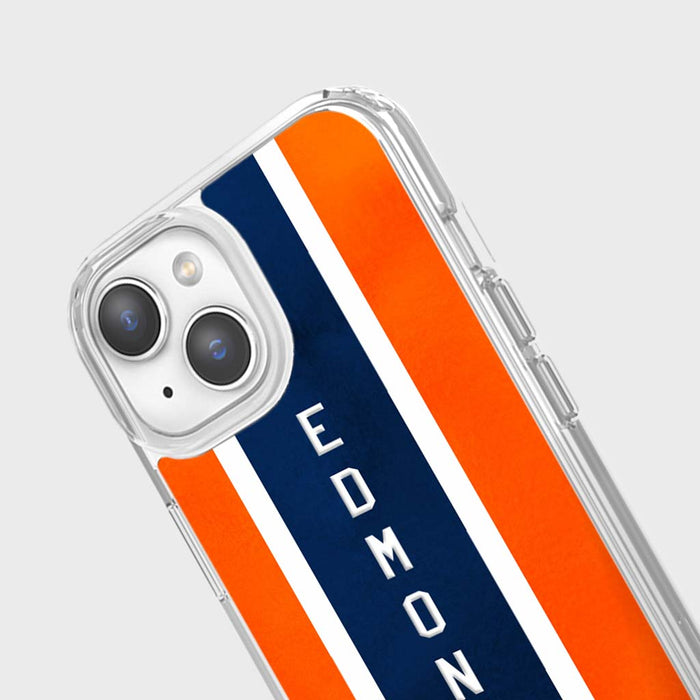 Canadian City Theme Clear Phone Case - Edmonton