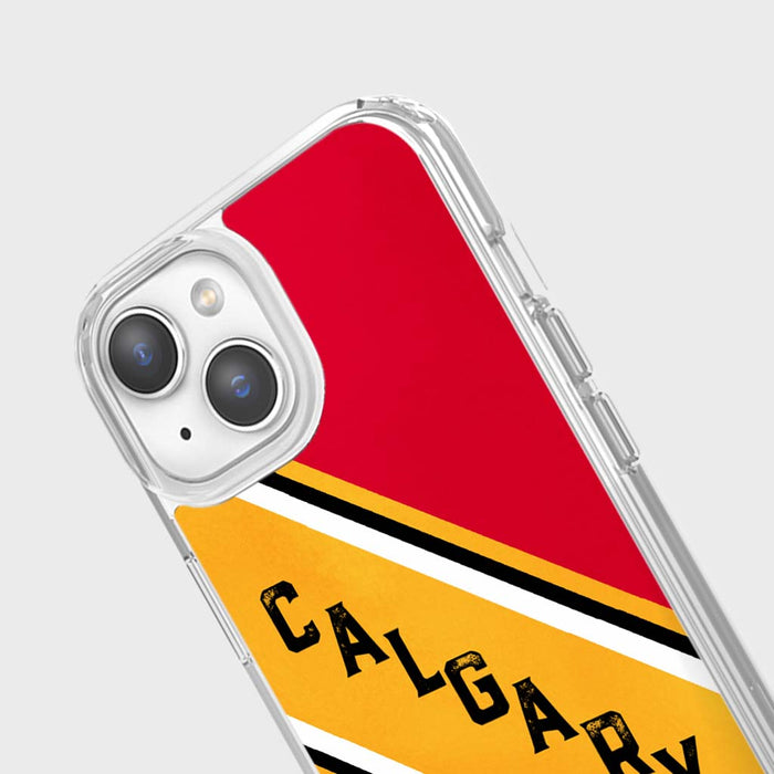 Canadian City Theme Clear Phone Case - Calgary