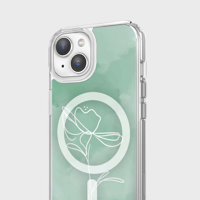 Fremont Design Case - Green Flower