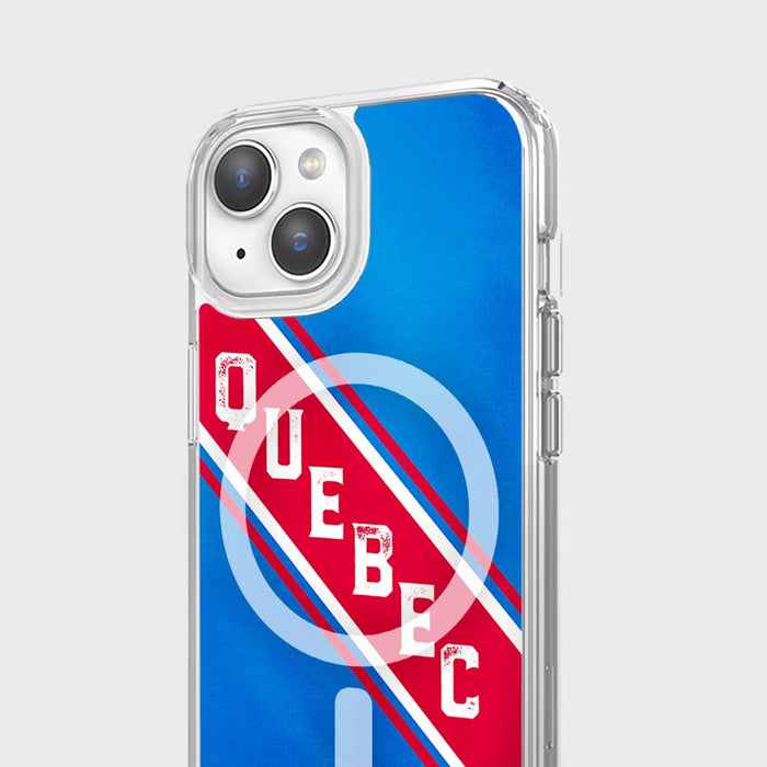 Canadian City Theme Clear Phone Case - Quebec