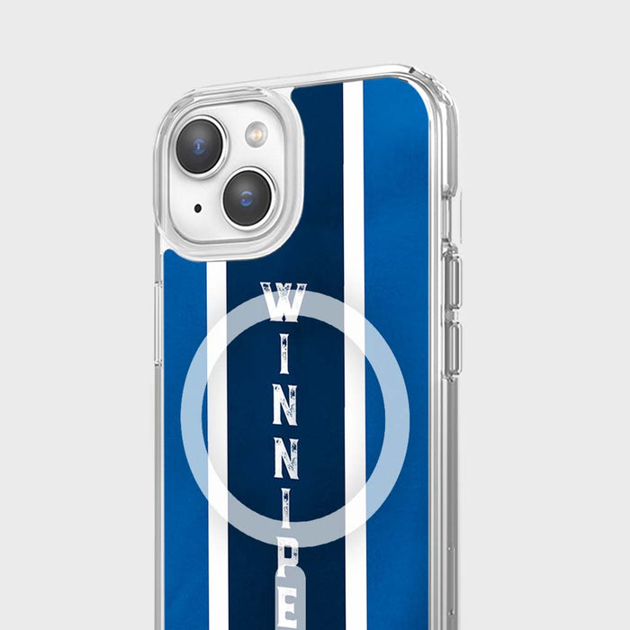 Canadian City Theme Clear Phone Case - Winnipeg