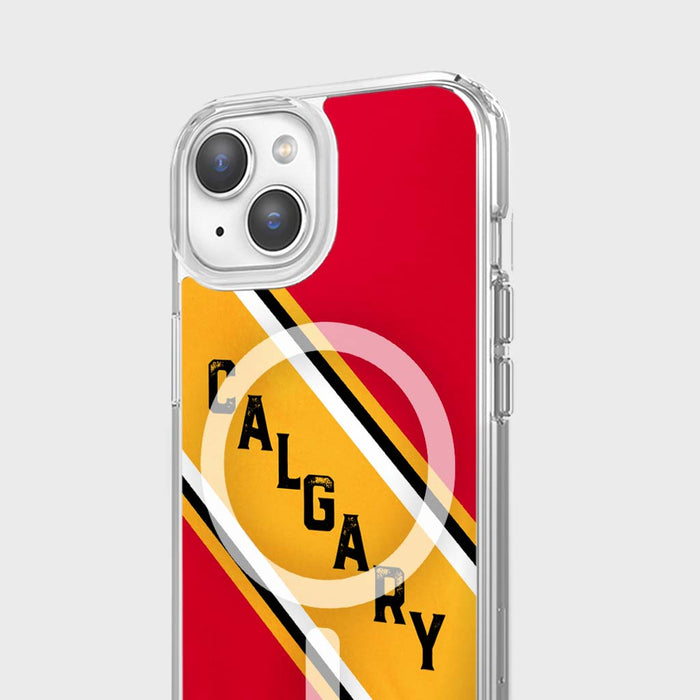 Canadian City Theme Clear Phone Case - Calgary