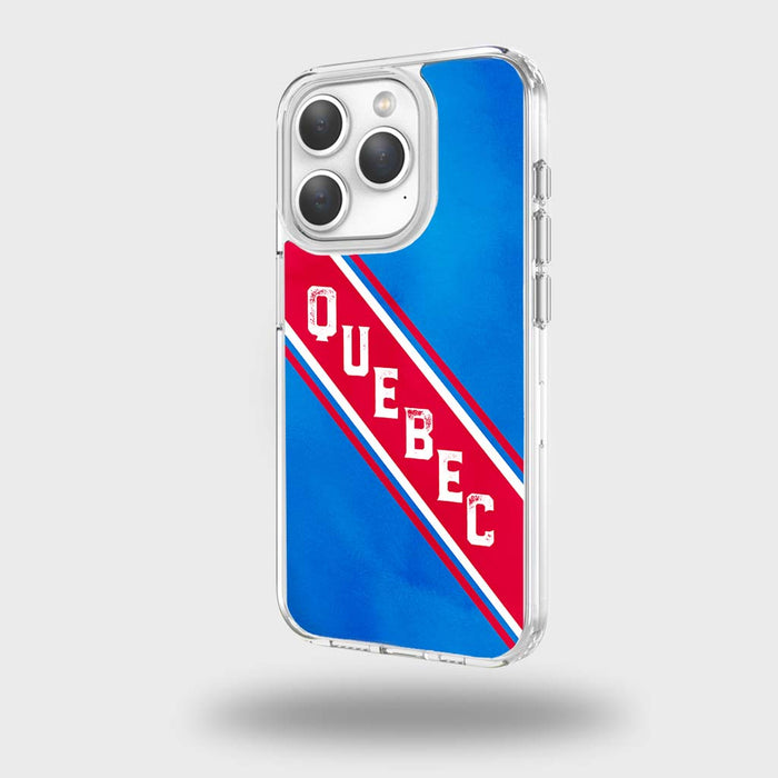 Canadian City Theme Clear Phone Case - Quebec