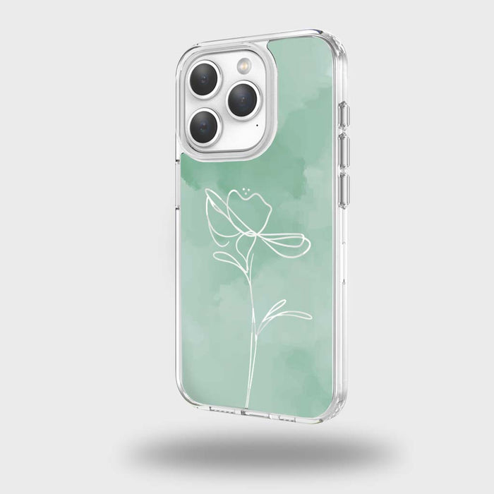 Fremont Design Case - Green Flower