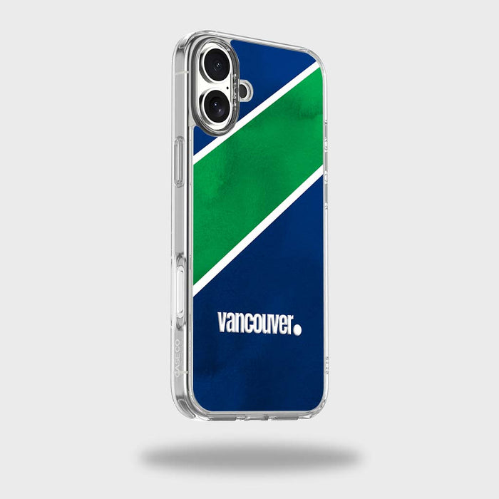 Canadian City Theme Clear Phone Case - Vancouver